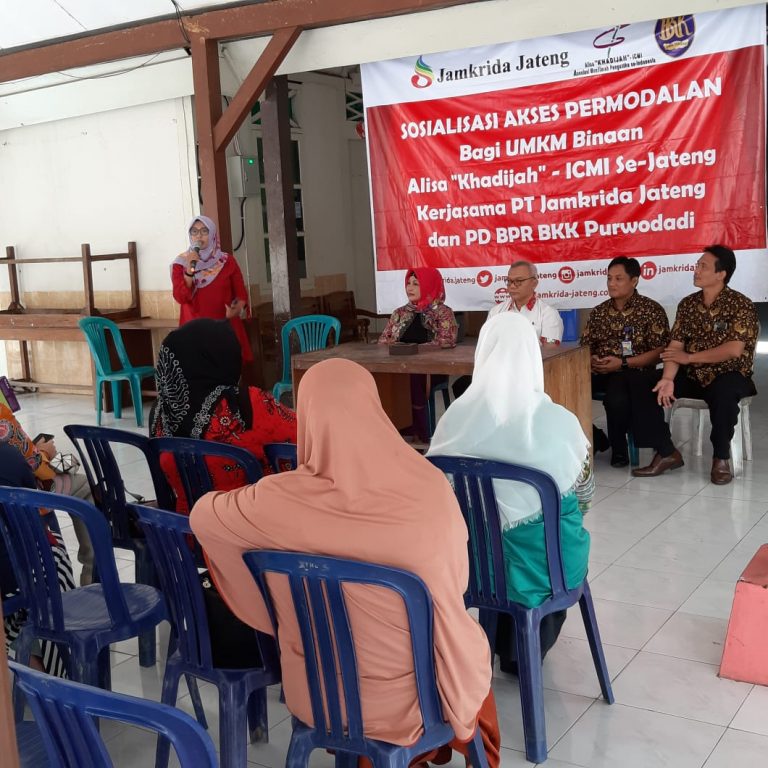 Sosialisasi dengan pelaku binaan Alisa Khadijah - ICMI jateng di wilayah gubug grobogan